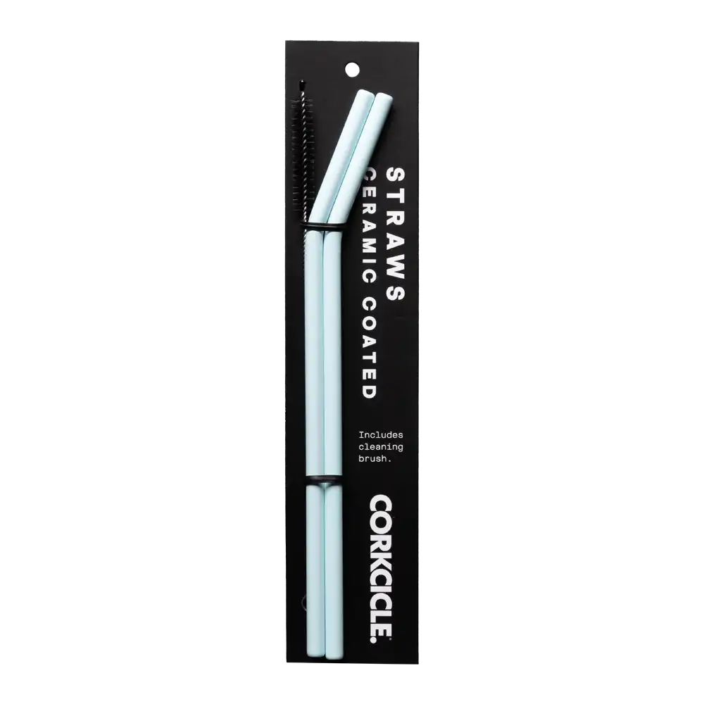 Ceramic Coated Straw Set